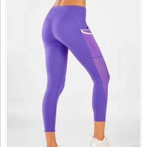 Purple Fabletics leggings
